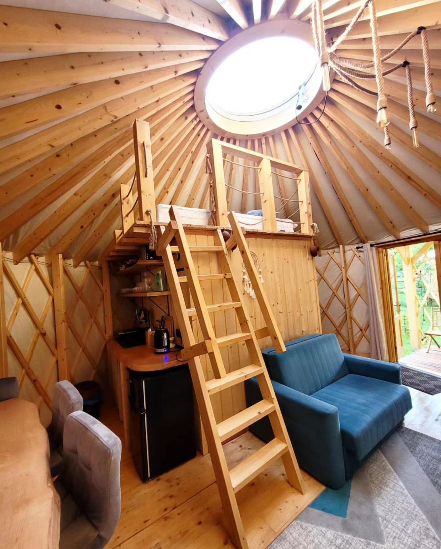 Aloha Glamp - Okragle Domki Przy Rzece - Balia I Sauna - Energylandia Zagornik Zimmer foto